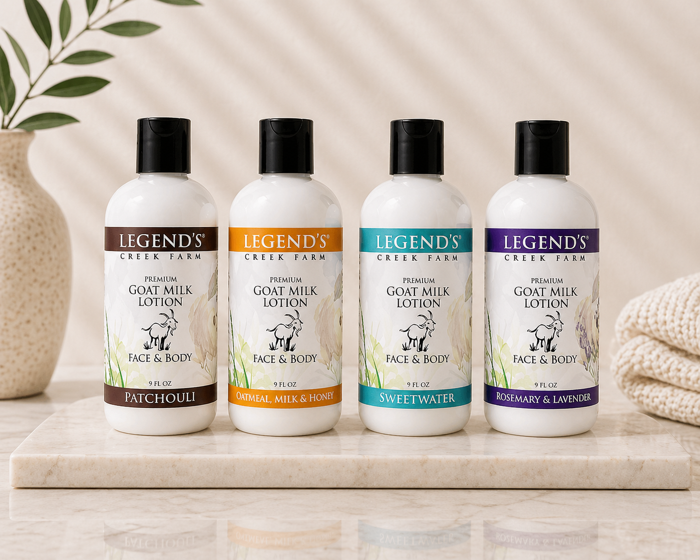 Natural Goat Milk Lotion – Legend's Creek Farm
