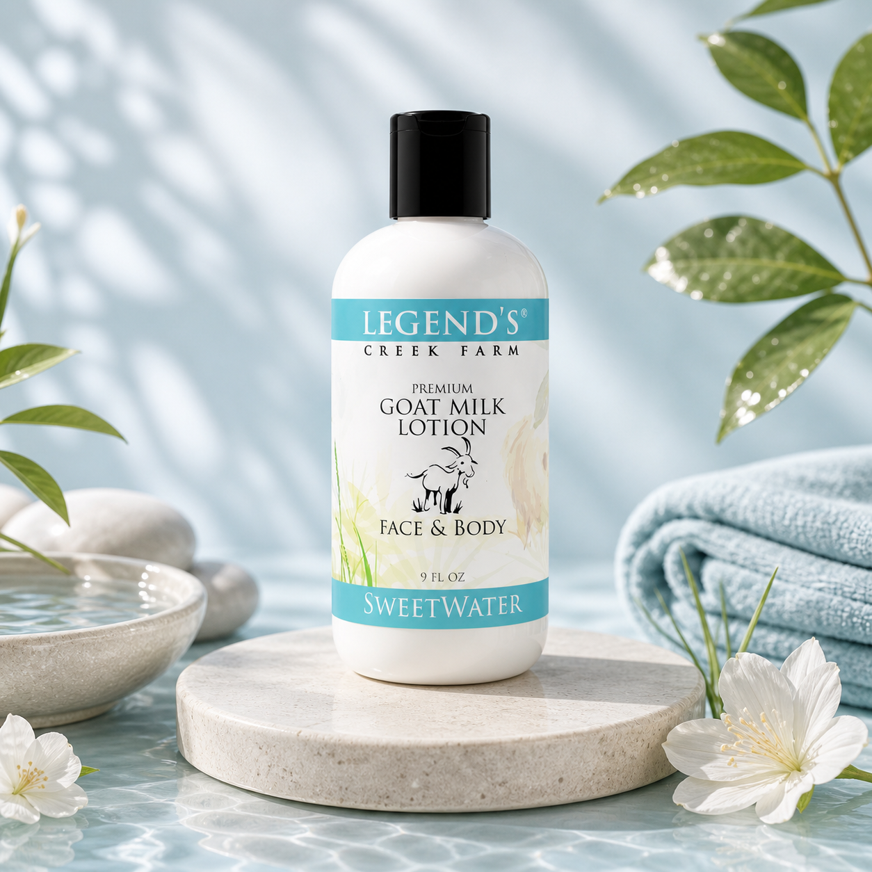 Sweetwater Goat Milk Lotion – Legend's Creek Farm