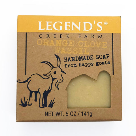 Image of Orange Clove Wassil Goat Milk Soap