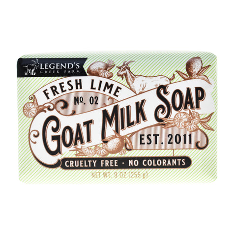 Image of Fresh Lime Triple Milled Goat Milk Soap