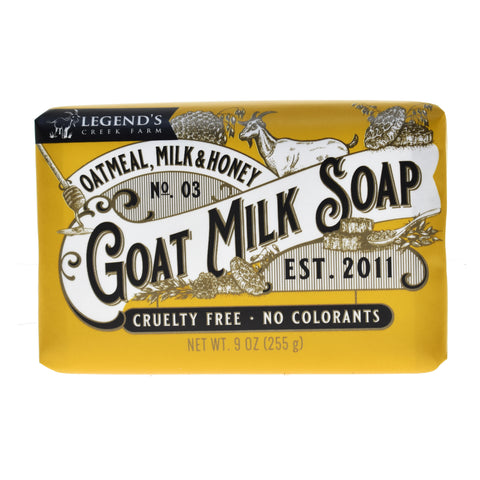 Image of Oatmeal, Milk & Honey Triple Milled Goat Milk Soap