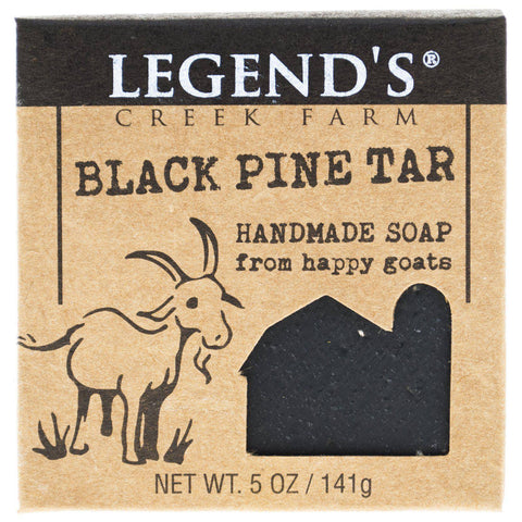 Image of Black Pine Tar Goat Milk Soap