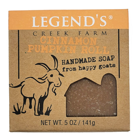 Image of Cinnamon Pumpkin Roll Goat Milk Soap
