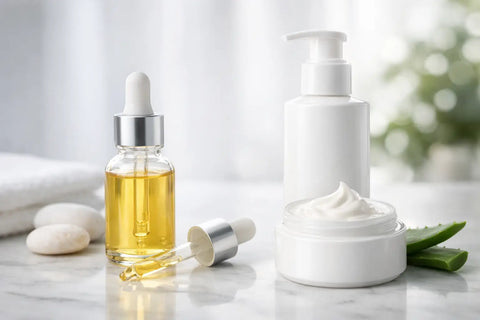 Facial Serum vs Face Lotion for Dry Skin