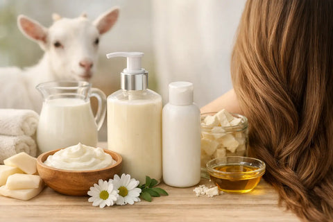 Goat Milk Conditioner for Dry Hair Benefits
