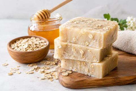 Best Oatmeal Honey Soap Bars for Dry Skin