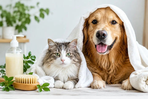 Natural Pet Shampoo for Sensitive Skin Care