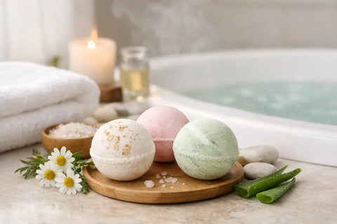 Bath Bombs for Sensitive Skin That Soothe