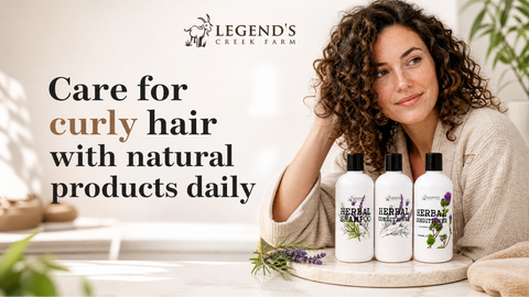 How to Care for Curly Hair With Natural Products