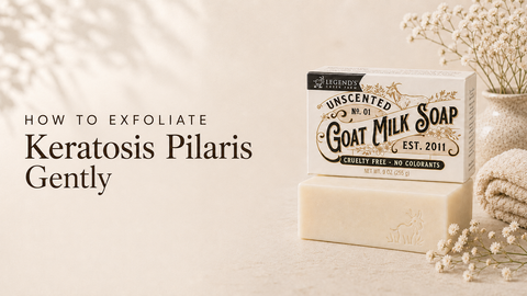 How to Exfoliate Keratosis Pilaris Gently