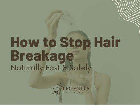 How to Stop Hair Breakage Naturally Fast & Safely