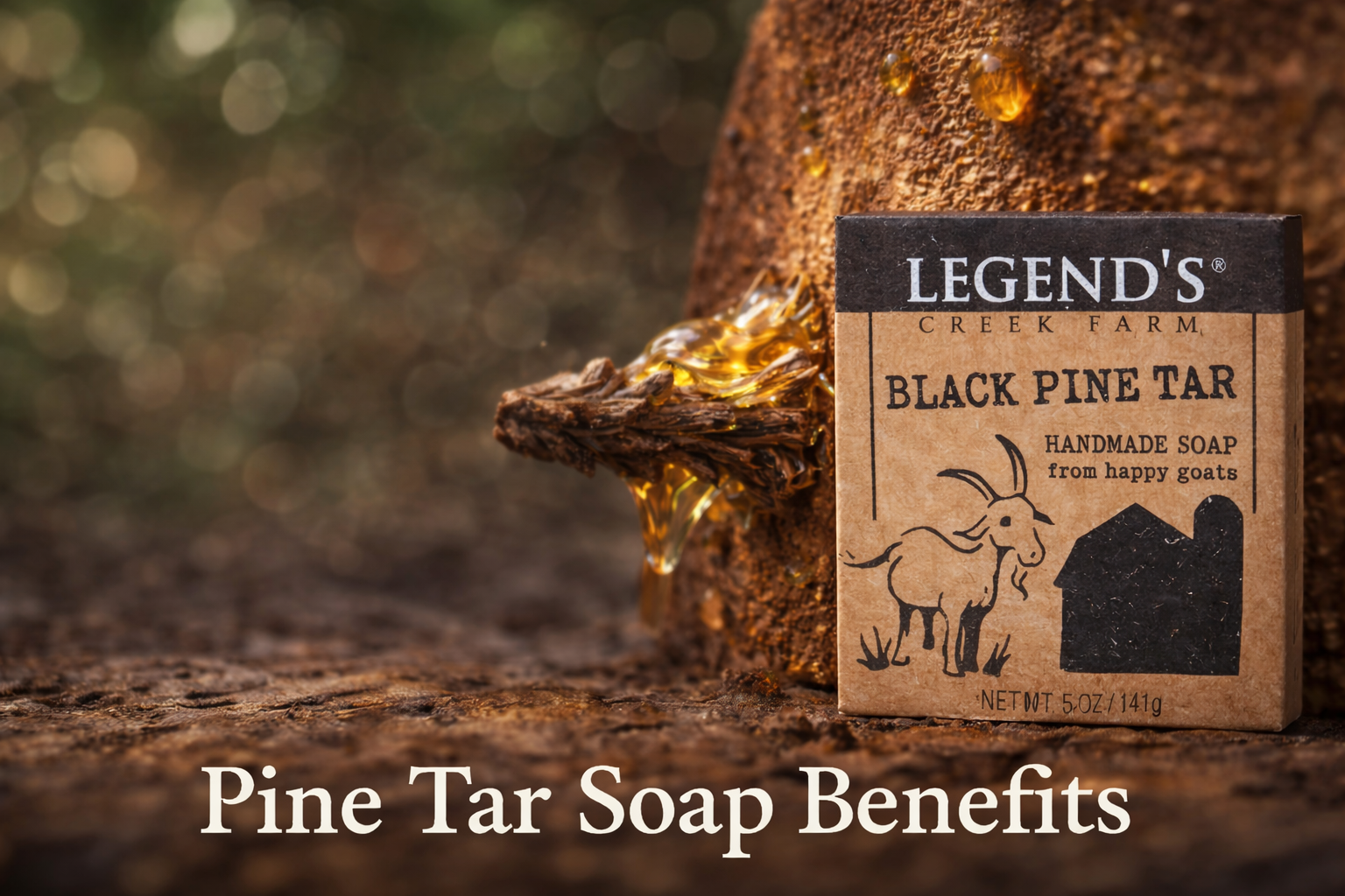 Pine Tar Soap Benefits for Clearer Skin – Legend's Creek Farm
