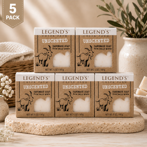 Unscented Goat Milk Soap - Fragrance Free