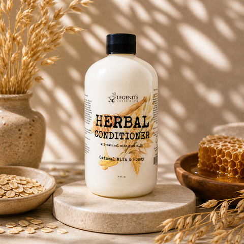 Goat Milk Conditioner: Oatmeal, Milk & Honey