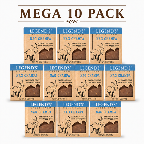 Mega 10-Pack Goat Milk Soap Bundle