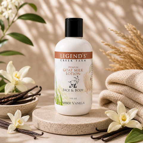 Amber Vanilla Goat Milk Lotion