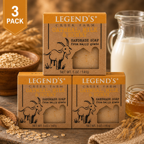 Oatmeal, Milk & Honey Goat Milk Soap
