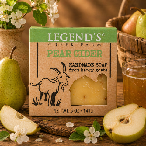 Pear Cider Goat Milk Soap
