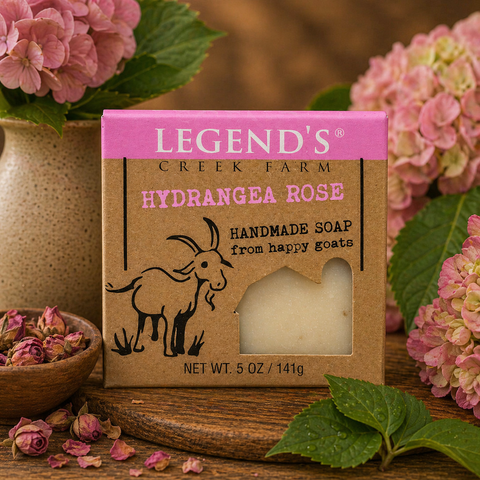 Hydrangea Rose Goat Milk Soap