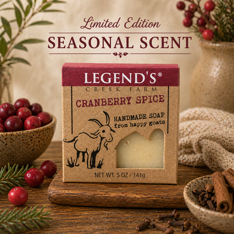Cranberry Spice Goat Milk Soap