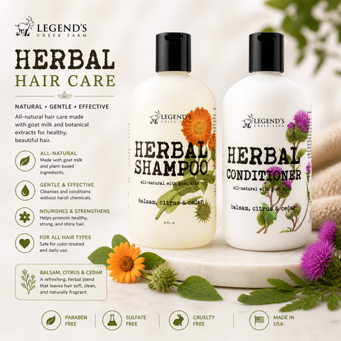 Goat Milk Shampoo & Conditioner Bundle