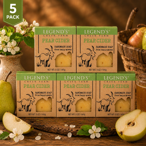 Pear Cider Goat Milk Soap