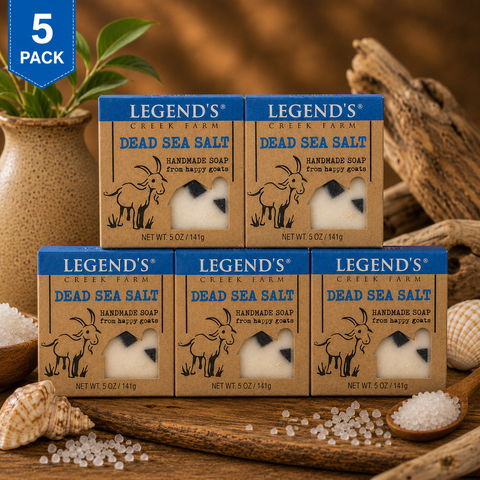 Dead Sea Salt Goat Milk Soap