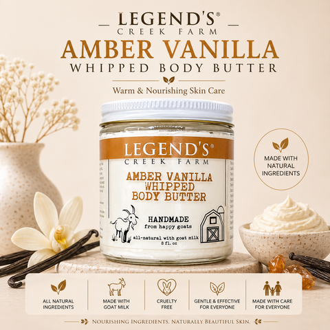 Amber Vanilla Whipped Body Butter