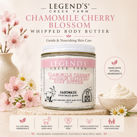 Chamomile Cherry Blossom Whipped Body Butter
