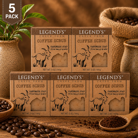 Coffee Scrub Goat Milk Soap