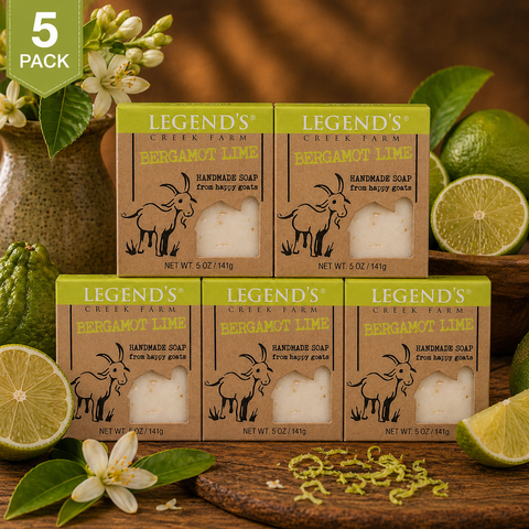 Bergamot Lime Goat Milk Soap