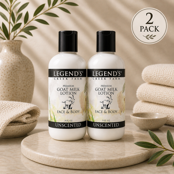 Unscented Goat Milk Lotion – Legend's Creek Farm