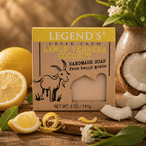 Lemon Verbena Coconut Goat Milk Soap
