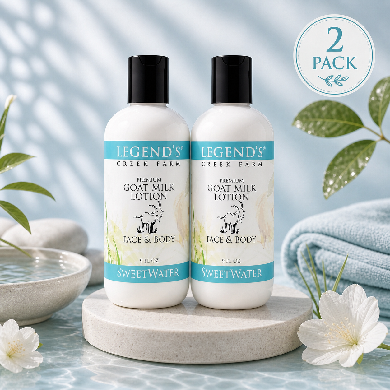 Sweetwater Goat Milk Lotion – Legend's Creek Farm
