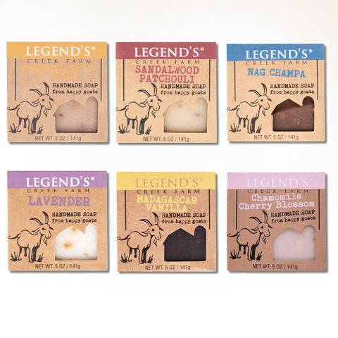 Goat Milk Soap Best Selling 6-Pack