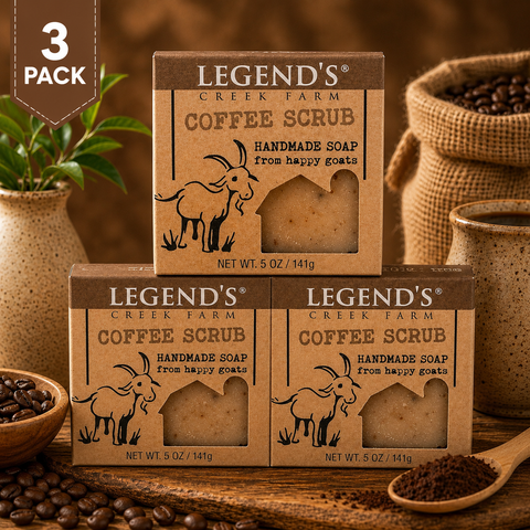 Coffee Scrub Goat Milk Soap