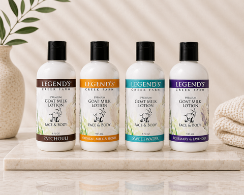 Lotion 4-Pack Bundle – Legend's Creek Farm Lotion 4-Pack Bundle – Legend's Creek Farm