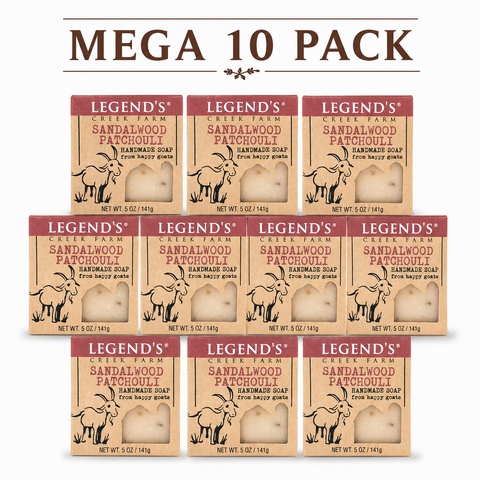 Mega 10-Pack Goat Milk Soap Bundle