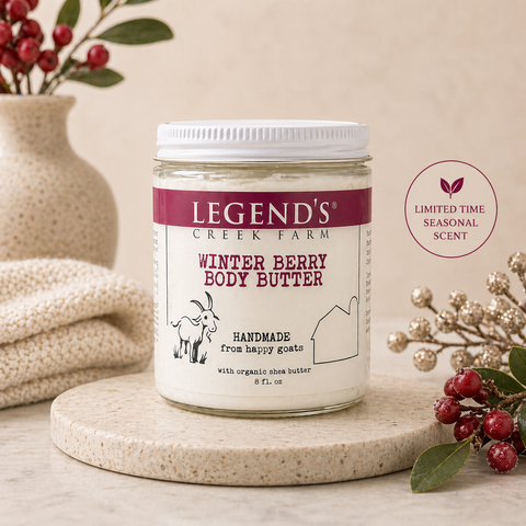 Winter Berry Goat Milk Whipped Body Butter