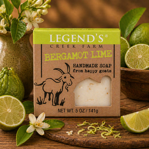 Bergamot Lime Goat Milk Soap