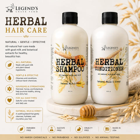 Goat Milk Shampoo & Conditioner Bundle