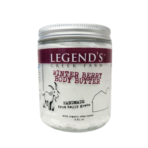 Image of Winter Berry Goat Milk Whipped Body Butter