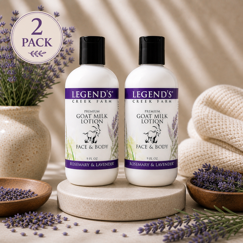 Rosemary and Lavender Goat Milk Lotion