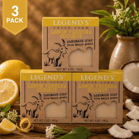 Lemon Verbena Coconut Goat Milk Soap