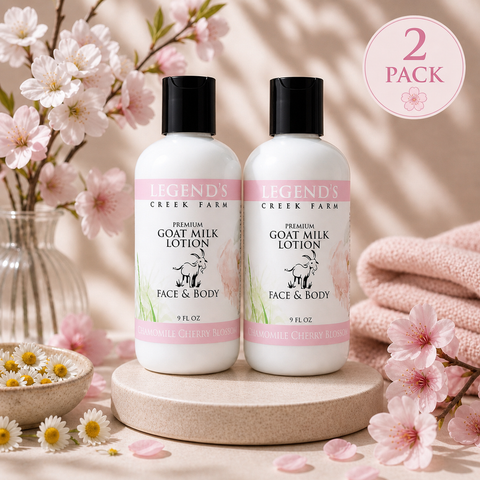Chamomile Cherry Blossom Goat Milk Lotion