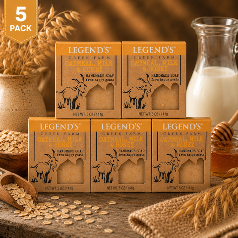 Oatmeal, Milk & Honey Goat Milk Soap
