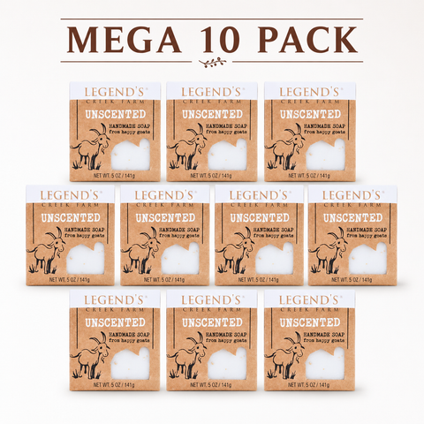 Mega 10-Pack Goat Milk Soap Bundle
