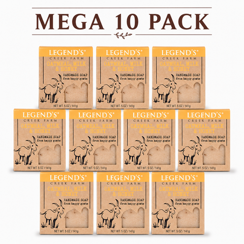 Mega 10-Pack Goat Milk Soap Bundle