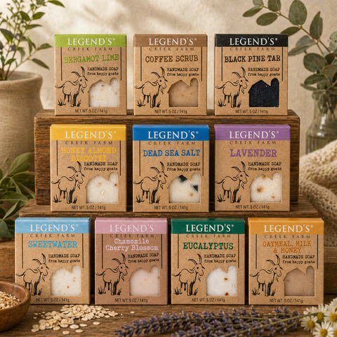 Goat Milk Soap Variety 10-Pack Sampler