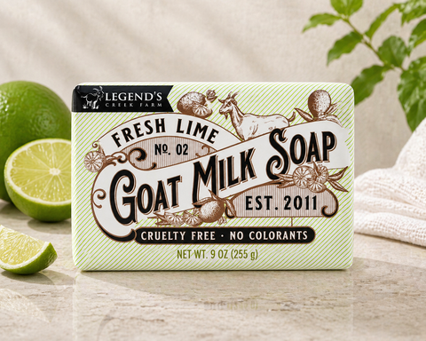 Fresh Lime Triple Milled Goat Milk Soap